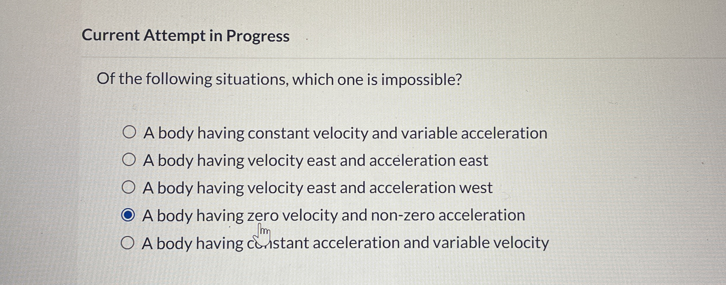 Current Attempt In Progresseach Of Four Particles Chegg