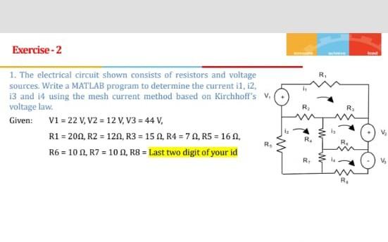 Solved The Electrical Circuit Shown Consists Of Resistors Chegg