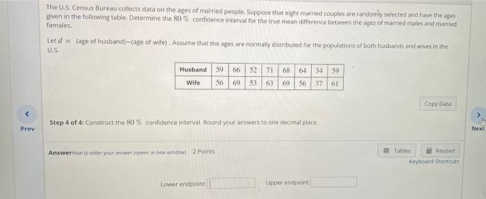 Solved The US Census Bureau Collects Data On The Ages Of Chegg