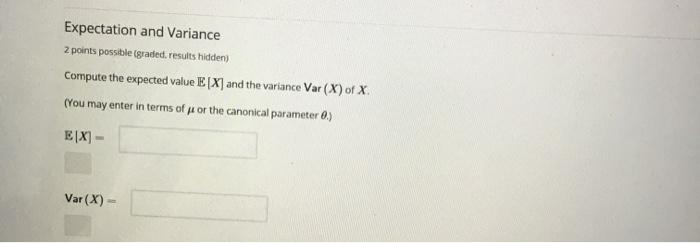 Asymptotic Variance Points Possible Graded Chegg