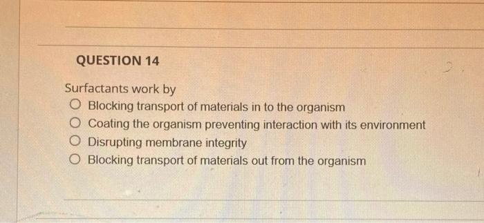 Solved Question Points Which Of The Following Microbial Chegg