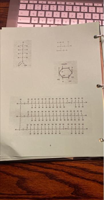 Solved Identify The Following Molecules Monosaccharide Chegg