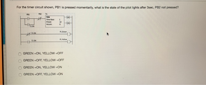 Solved For The Timer Circuit Shown PB1 Is Pressed Chegg