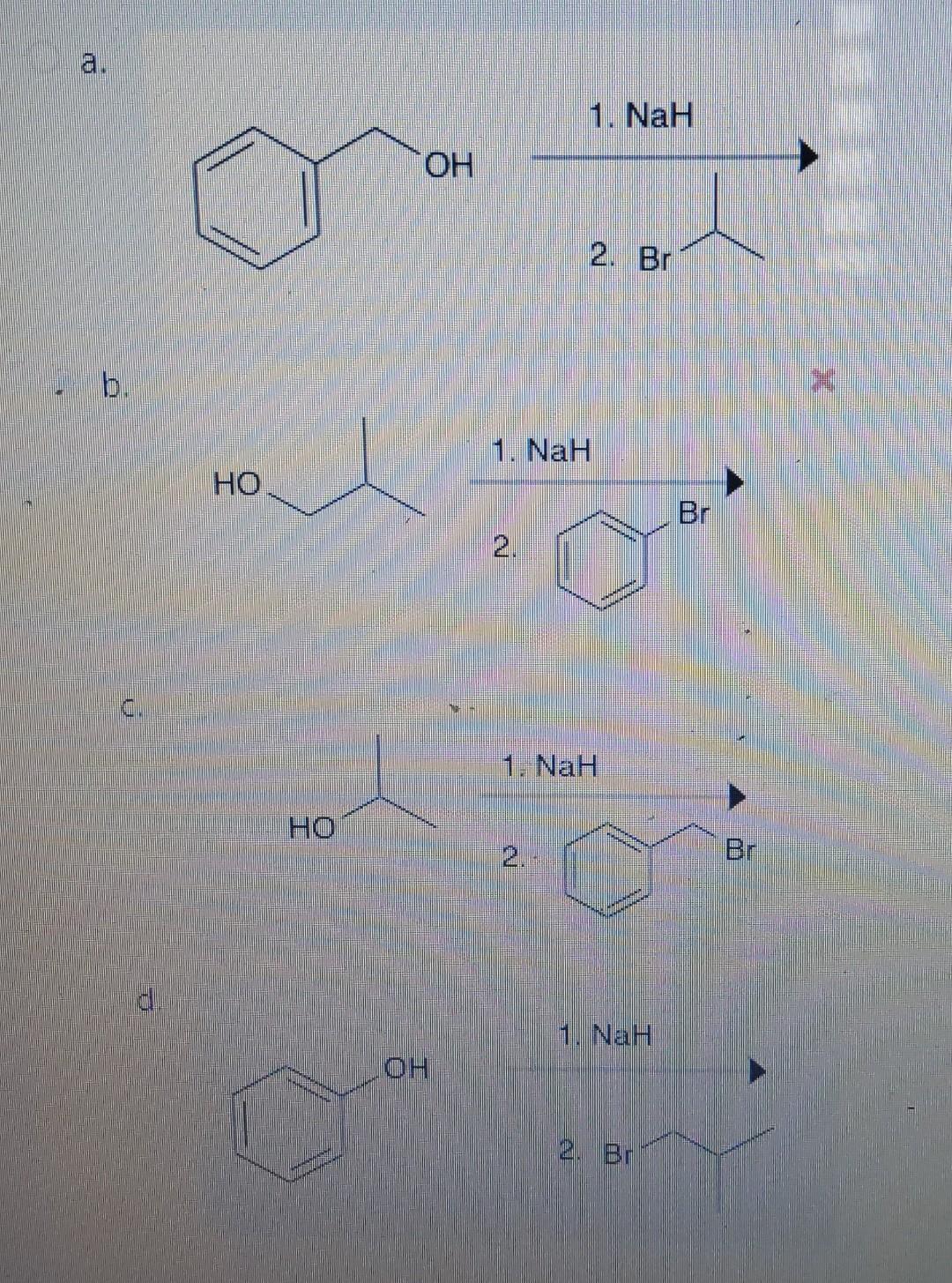 Solved Escoja La Manera Correcta De Sintetizar El Siguiente Chegg