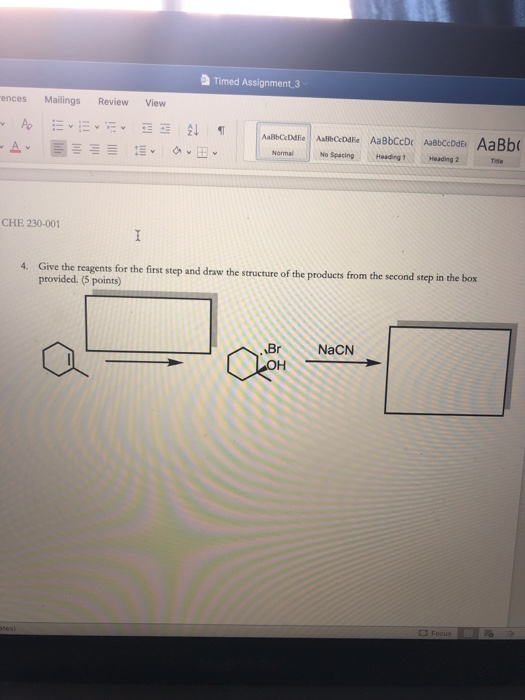 Solved Timed Assignment 3 Rences Mailings Review View Chegg