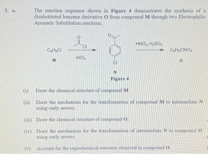 Solved The Reaction Sequence Shown In Figure 4 Demonstrates Chegg