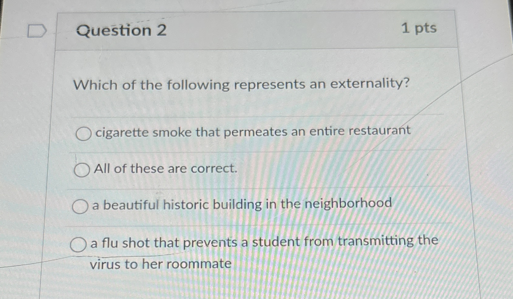 Solved Question Ptswhich Of The Following Represents An Chegg