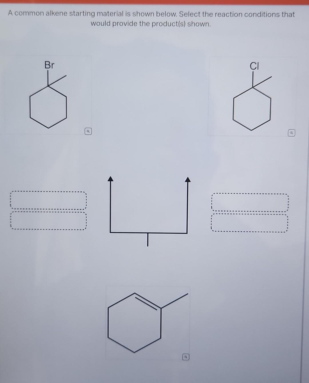 Solved A Common Alkene Starting Material Is Shown Below Chegg