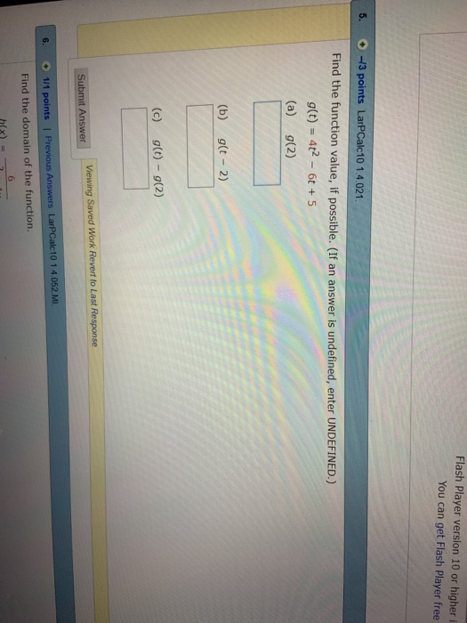 Solved Points Previous Answers Larpcalc A Chegg