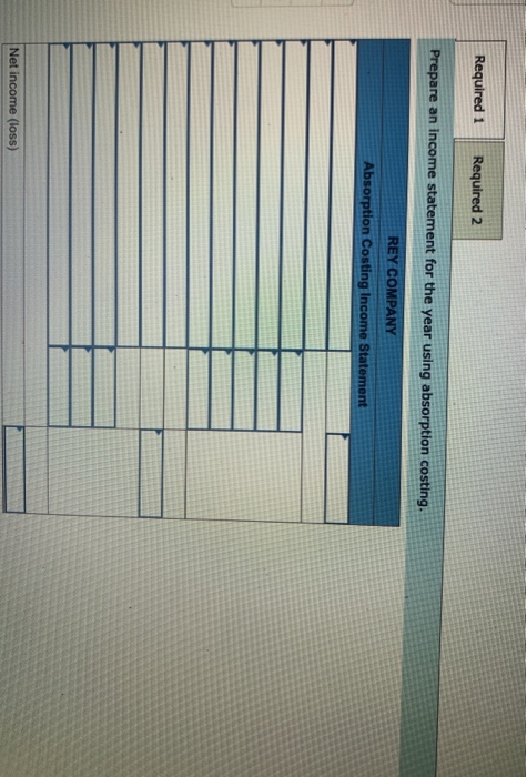 Solved Exercise 19 5 Absorption Costing And Variable Costing Chegg