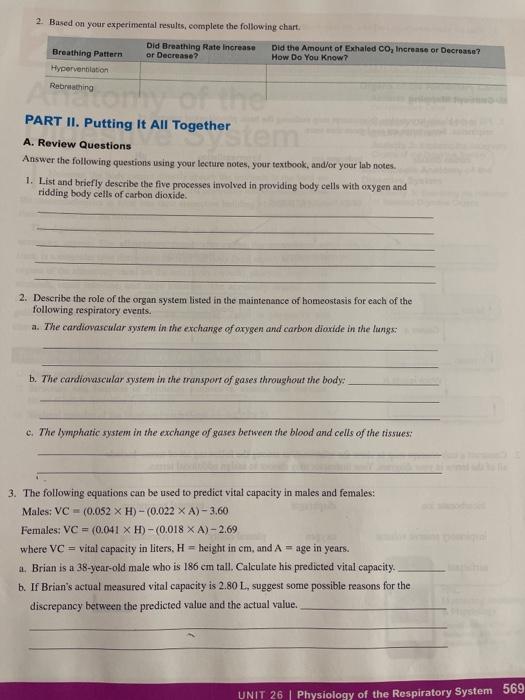 Solved Lab Section PART I Check Your Knowledge Activity 1 Chegg