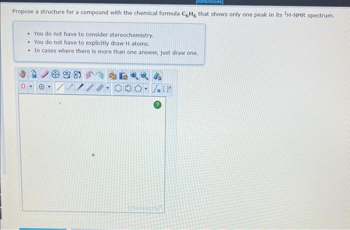 Solved Propose A Structure For A Compound With The Chemical Chegg