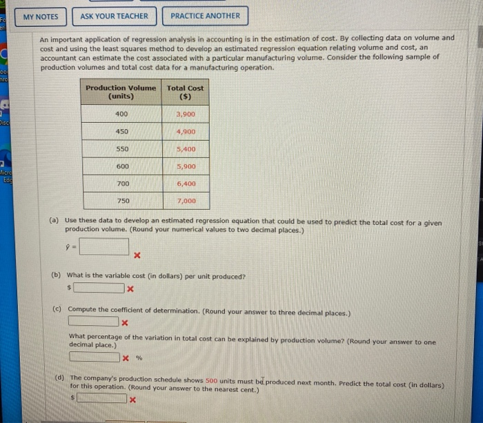 Solved My Notes Ask Your Teacher Practice Another An Chegg