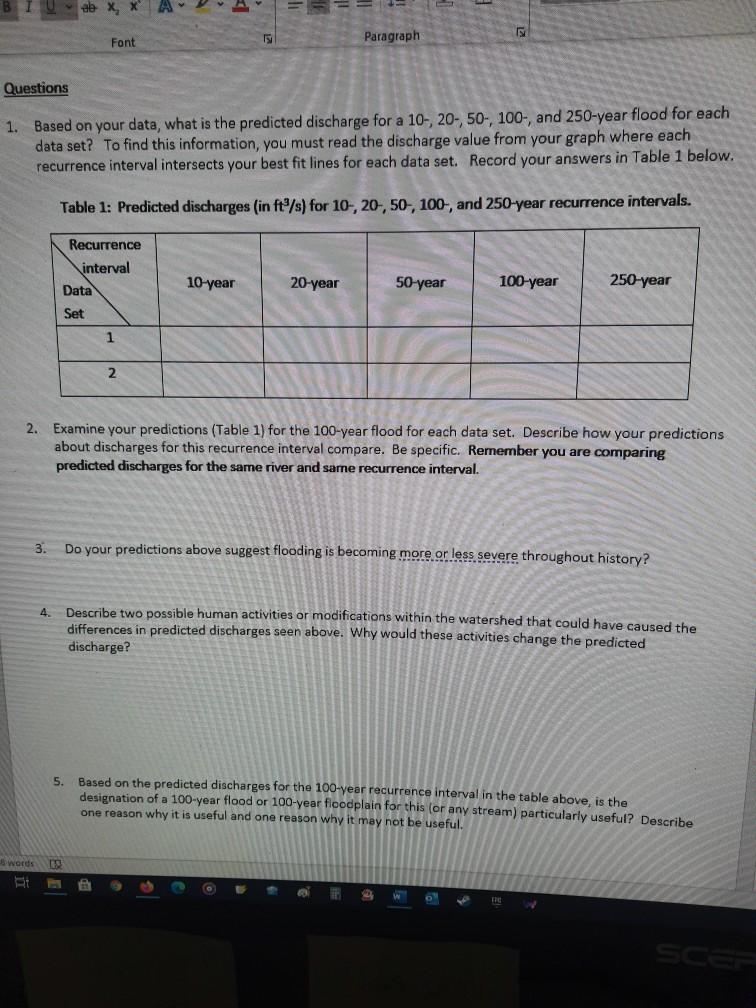 Solved Design Layout References Mailings Review View Help Chegg