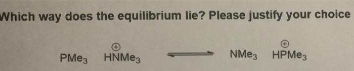 Solved Which Way Does The Equilibrium Lie Please Justify Chegg