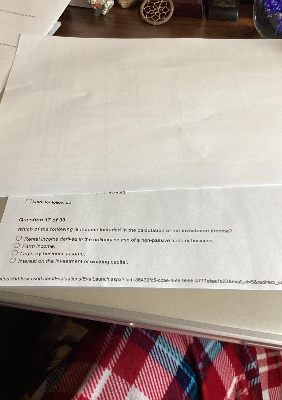 Solved Mark For Follow UpQuestion 17 Of 30 Which Of The Chegg