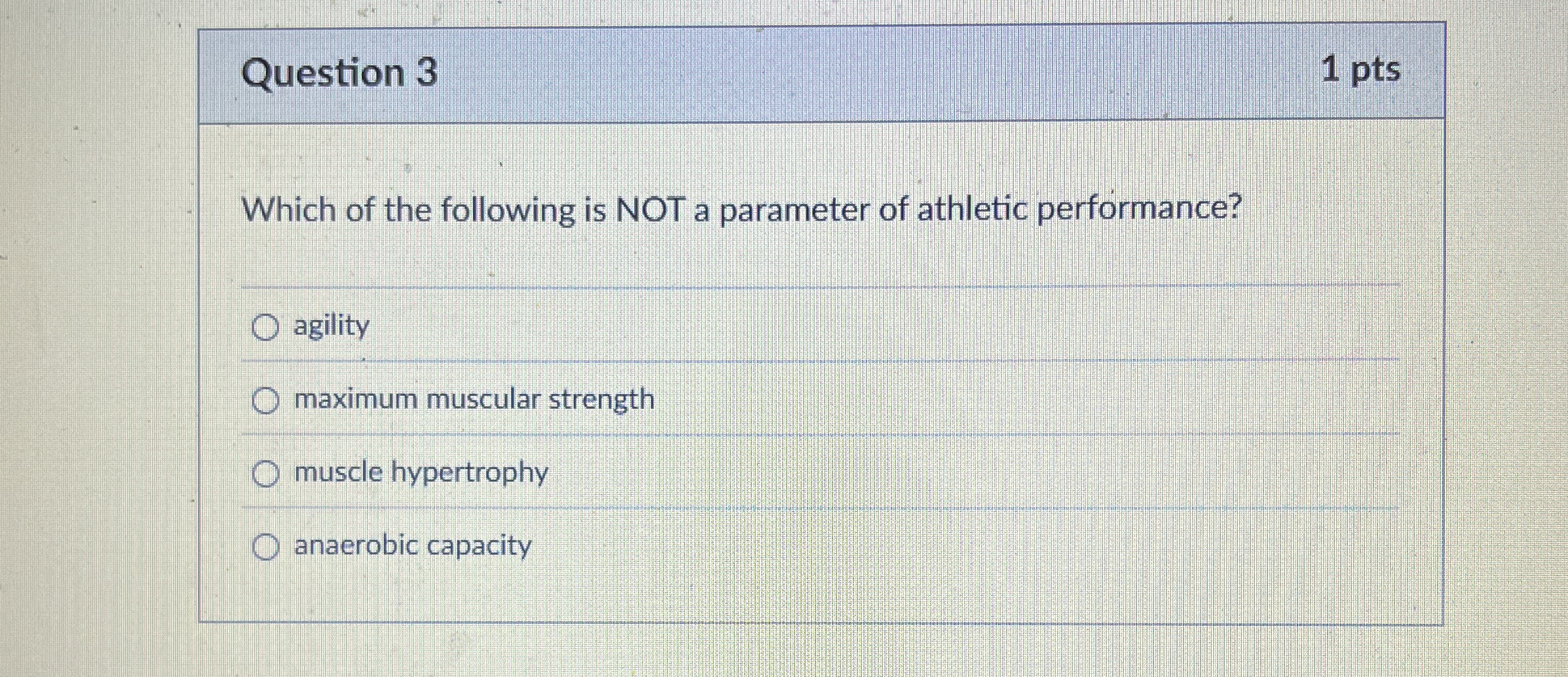 Question Ptswhich Of The Following Is Not A Chegg