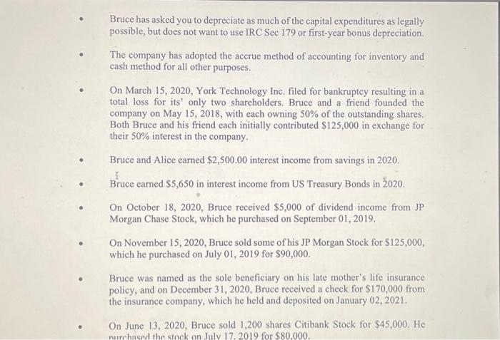 Solved Alice J And Bruce M Jones Are Married Taxpayers Who Chegg