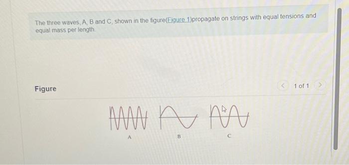 Solved Rank The Waves In Order Of Decreasing Speed Rank Chegg