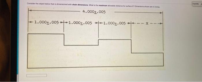 Solved Consider The Object Below That Is Dimensioned With Chegg