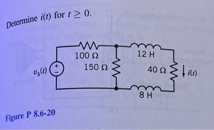 Solved P 8 6 20 The Voltage Source Voltage In The Circuit Chegg