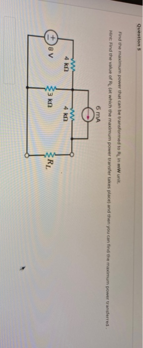 Solved Questions Find The Maximum Power That Can Be Chegg