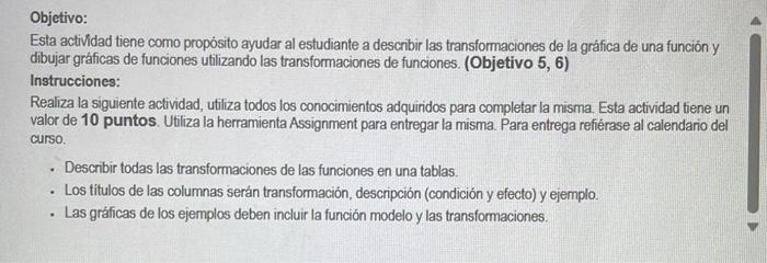 Objetivo Esta Actividad Tiene Como Prop Sito Ayudar Chegg