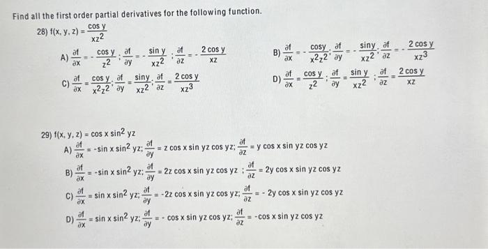 Solved Please Answer BOTH QUESTIONS Find All The First Or