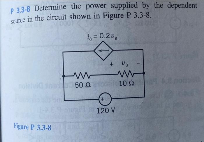 Solved P Determine The Power Supplied By The Dependent Chegg