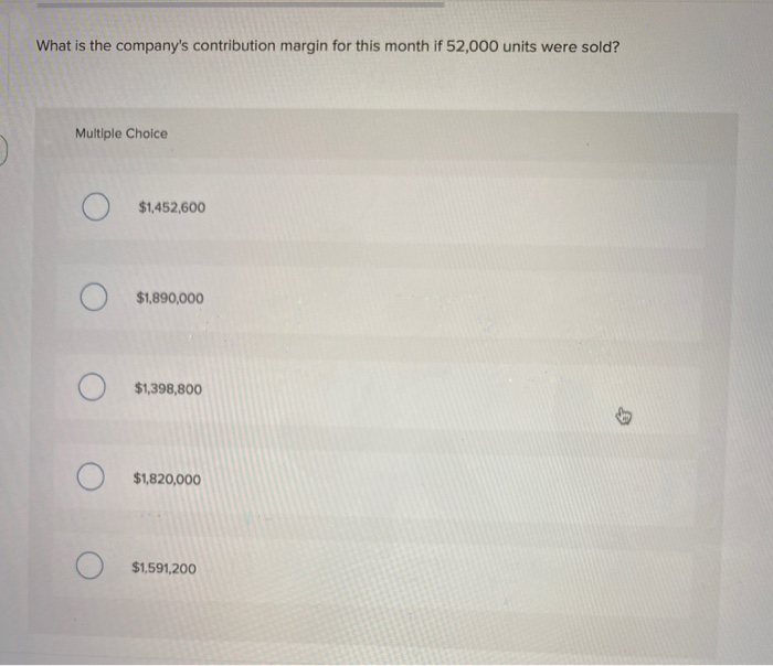 Solved Decko Industries Reported The Following Monthly Data Chegg