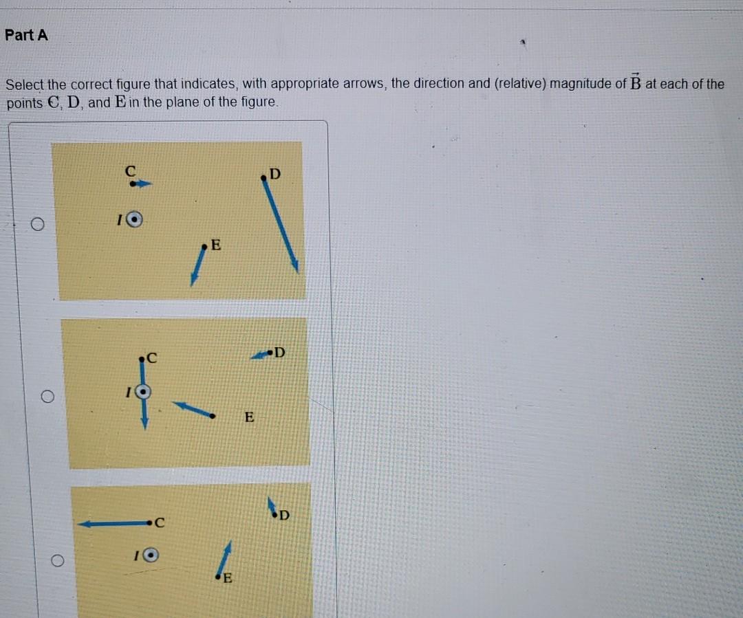 Solved In The Figure Below A Long Straight Wire Carries Chegg