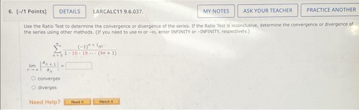 Solved Points Details Larcalc My Notes Chegg