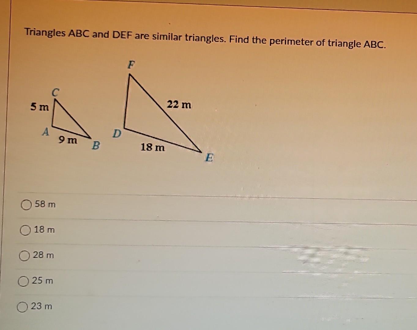 Solved Triangles Mathrm ABC And Mat