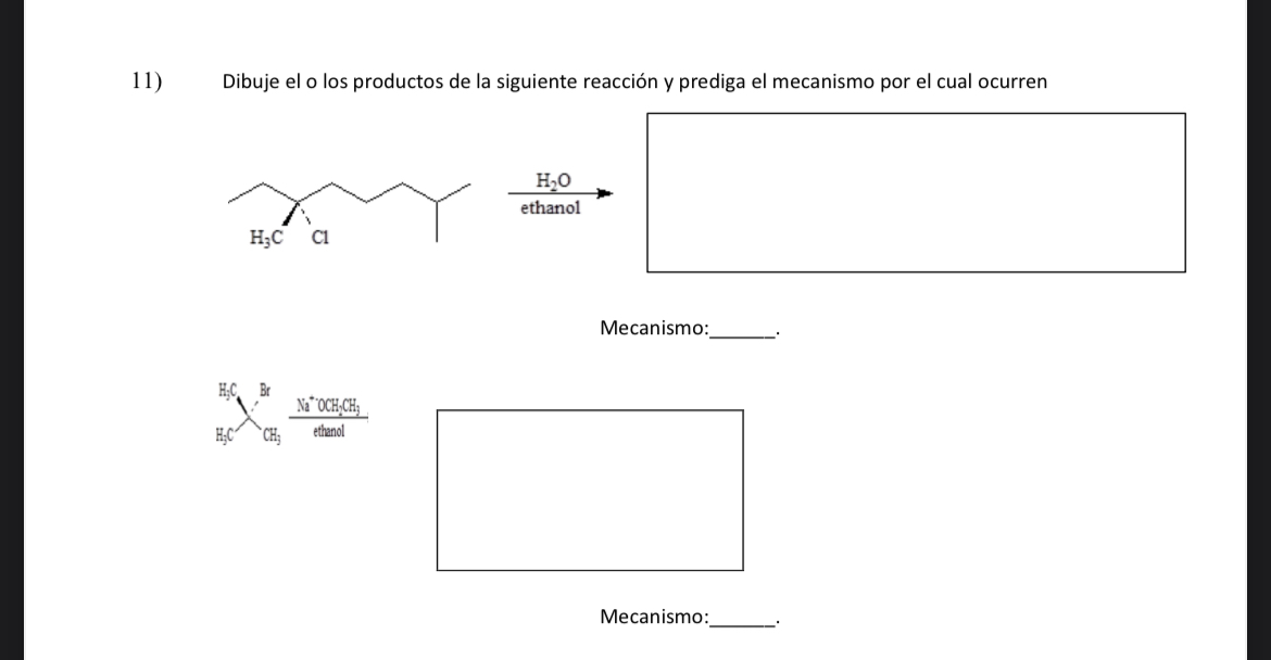 Solved Dibuje el o los productos de la siguiente reacción y Chegg