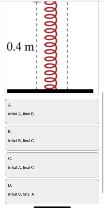 Solved Multiple Choice Question Consider A Block Falling Chegg