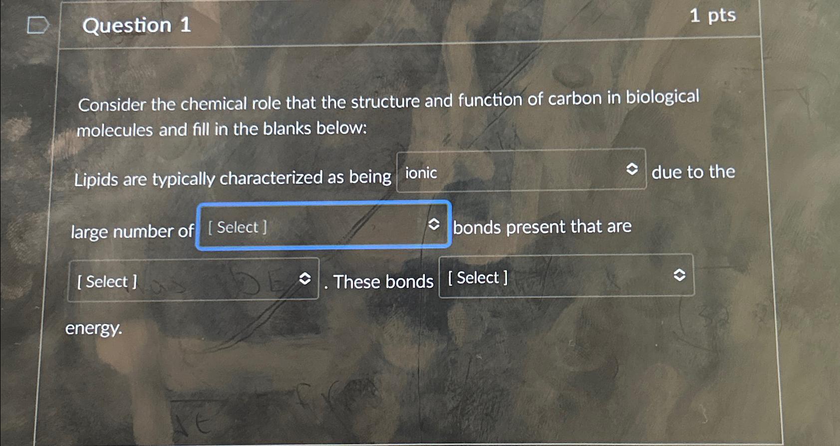 Solved Question 11 PtsConsider The Chemical Role That The Chegg