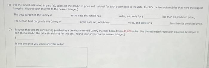 Solved The Toyota Camry Is One Of The Best Selling Cars In Chegg