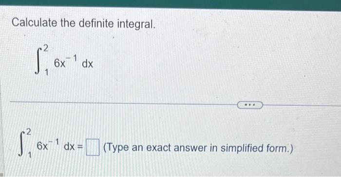 Solved Calculate The Definite Integral X Dx X Dx Chegg