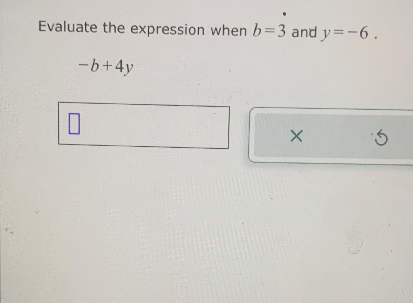 Solved Evaluate The Expression When B And Y B Y Chegg