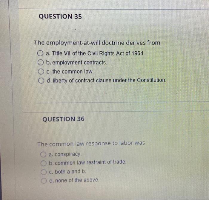 Solved The Age Discrimination In Employment Act Adea Chegg