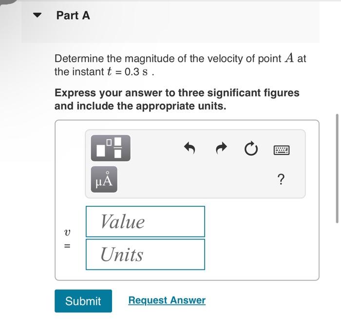 Solved The Disk Is Originally Rotating At Rad S And Is Chegg