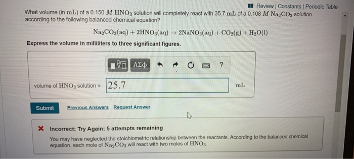 Solved Review Constants Periodic Table What Volume In Chegg