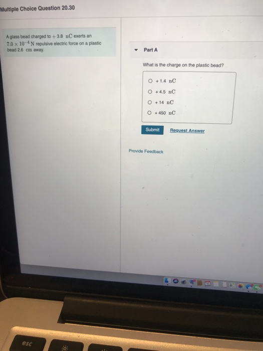 Solved Two Equally Charged G Spheres Are Placed With Chegg