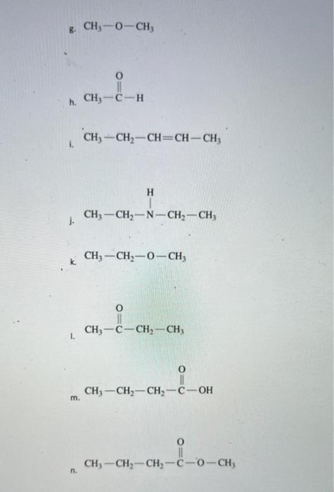 Solved Classify Each Of The Following Molecules According To Chegg