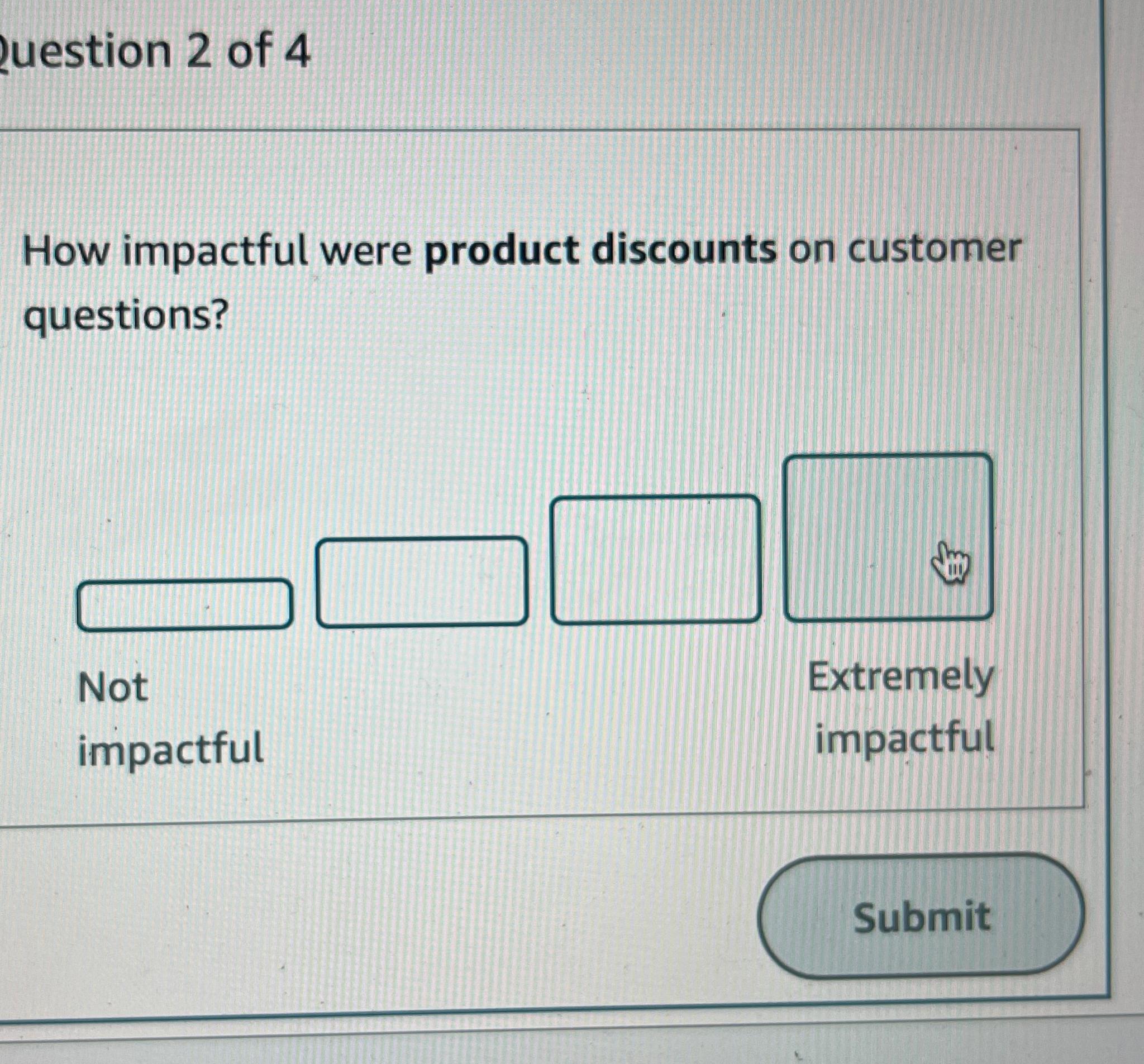 Solved Uestion 2 Of 4How Impactful Were Product Discounts Chegg