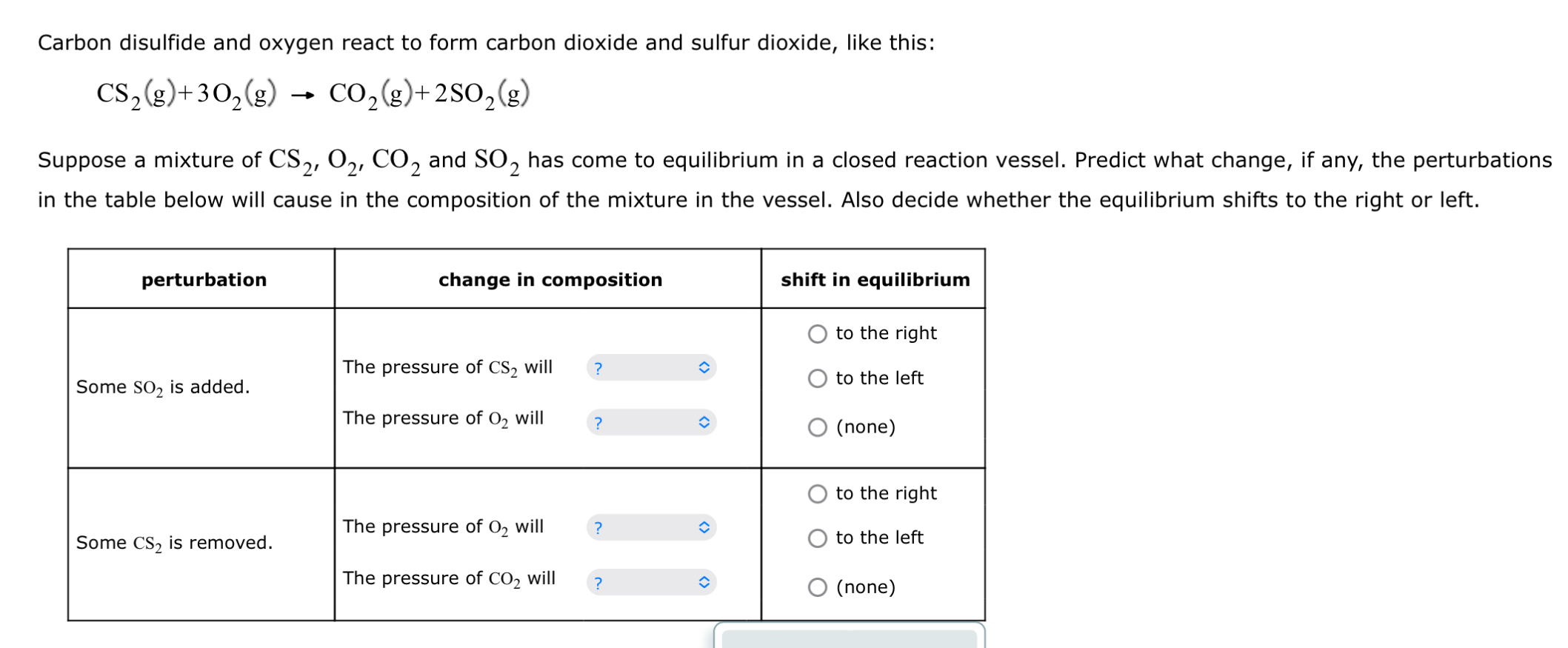 Solved Carbon Disulfide And Oxygen React To Form Carbon Chegg