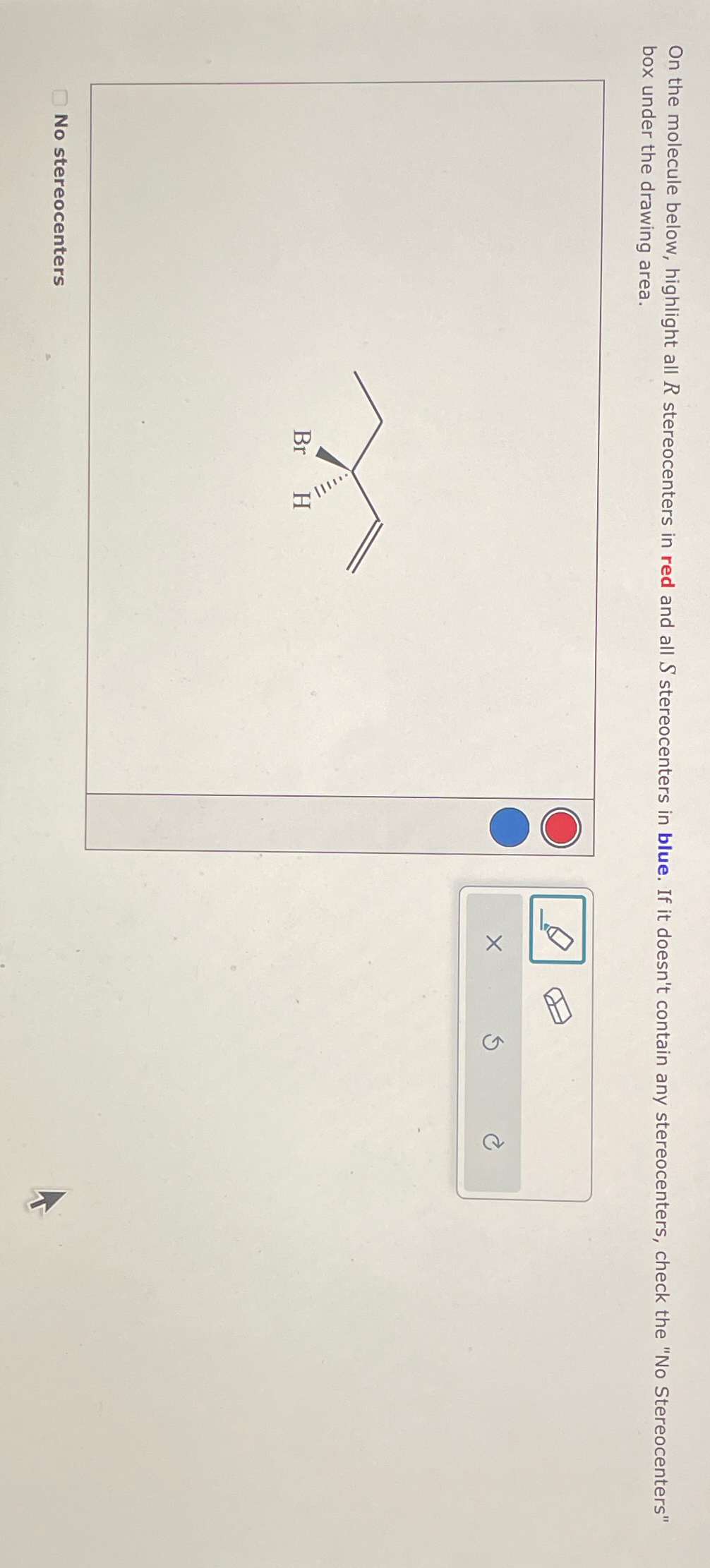 Solved On The Molecule Below Highlight All R Stereocenters Chegg