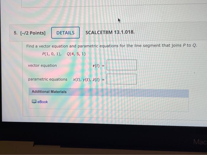 Solved Points Details Scalcet M Mi Find A Chegg