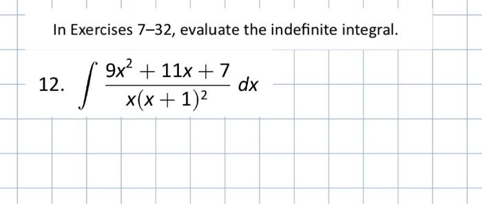 Solved In Exercises Evaluate The Indefinite Integral Chegg