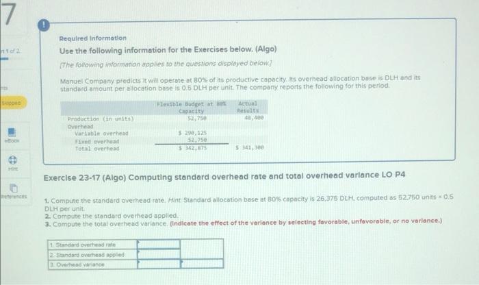 Solved Requlred Informatlon Use The Following Information Chegg